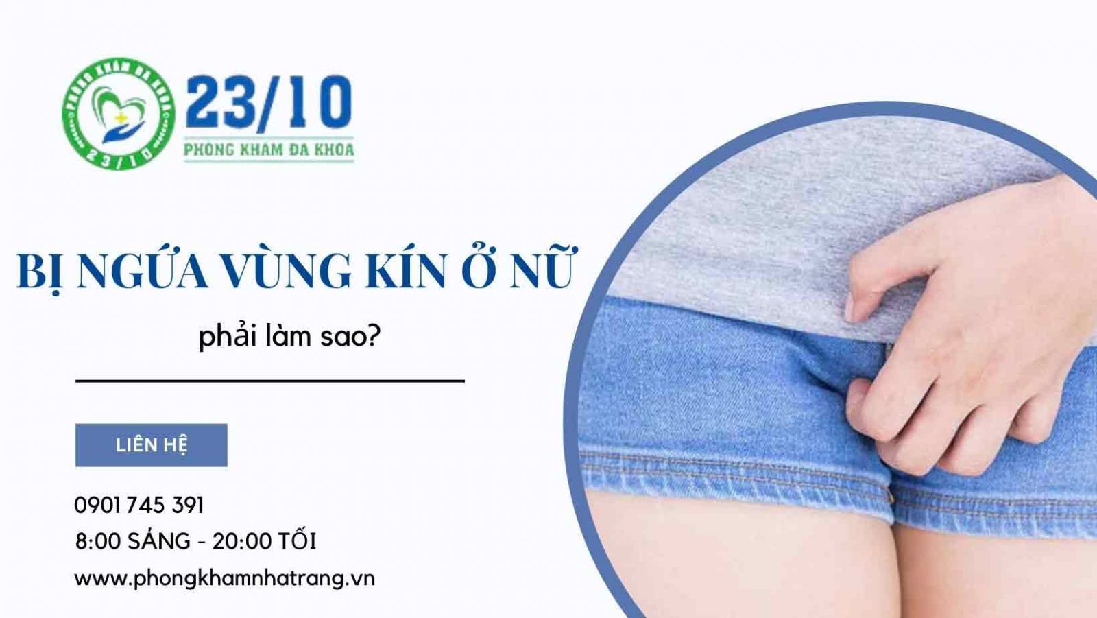 Thủ phạm gây ra ngứa vùng kín ở nữ giới
