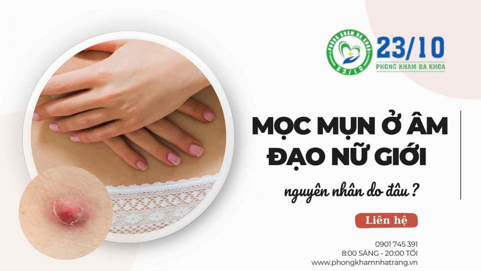  Những thủ phạm gây mọc mụn ở âm đạo