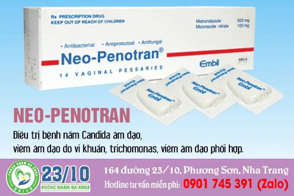 Thuốc đặt Neo penotran