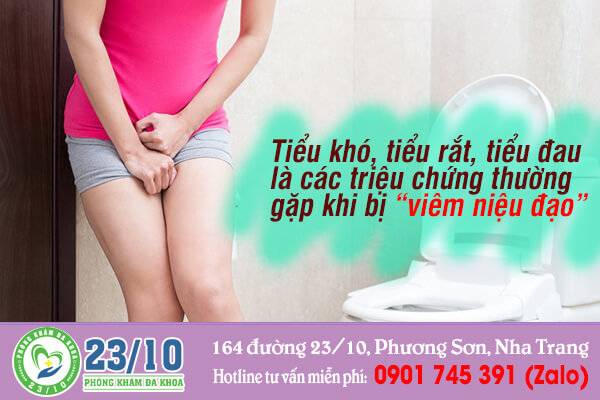 Dấu hiệu viêm niệu đạo