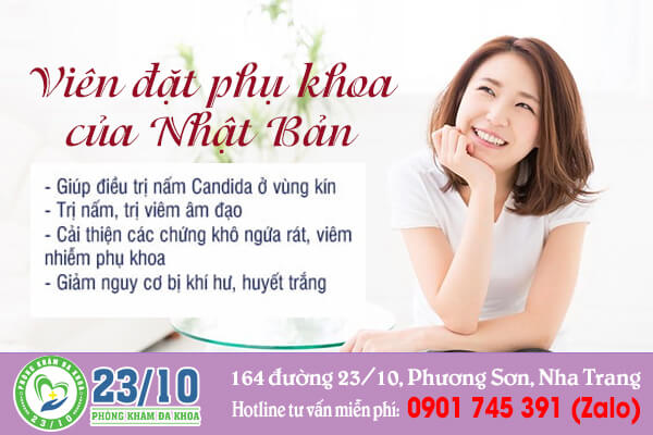 Viên đặt phụ khoa Nhật Bản