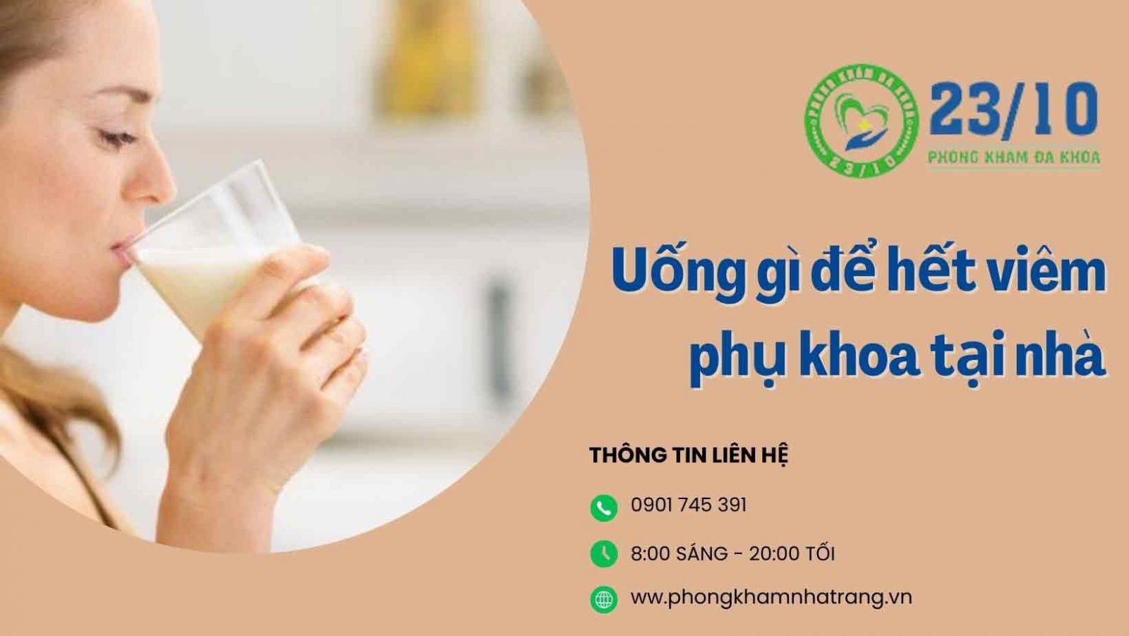 Các loại đồ uống giúp giảm viêm phụ khoa từ tự nhiên