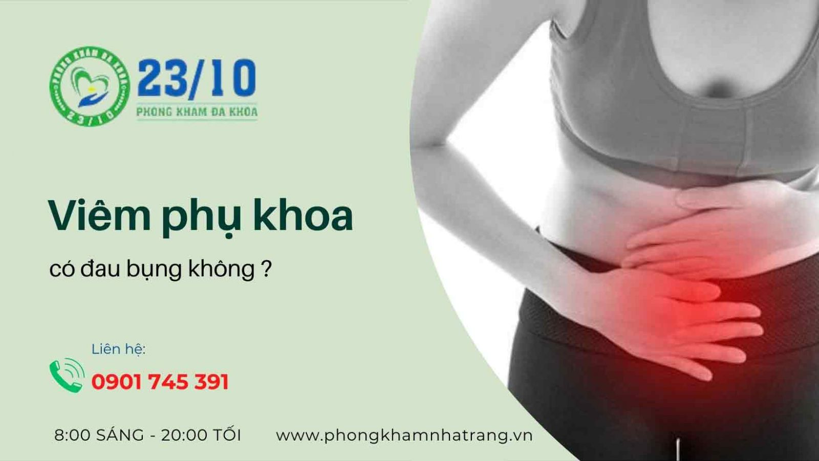 Viêm phụ khoa có gây đau bụng không?