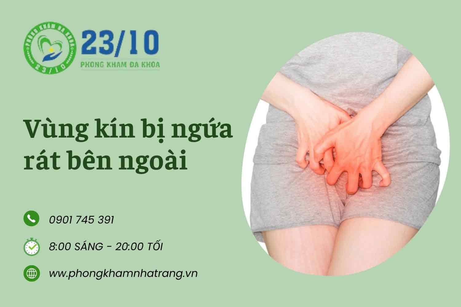 Một số nguyên do làm cho vùng kín ngứa rát bên ngoài